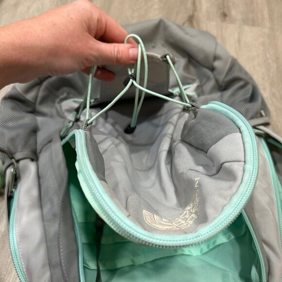 The North Face Women’s Jester Gray Blue Athletic Backpack - Picture 7 of 8